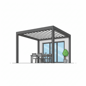 pergola pour aménagement extérieur
