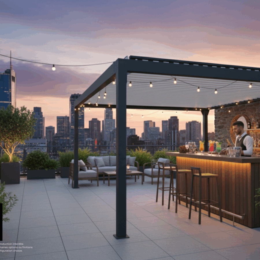 Pergola Bioclimatique Essentielle Autoportée