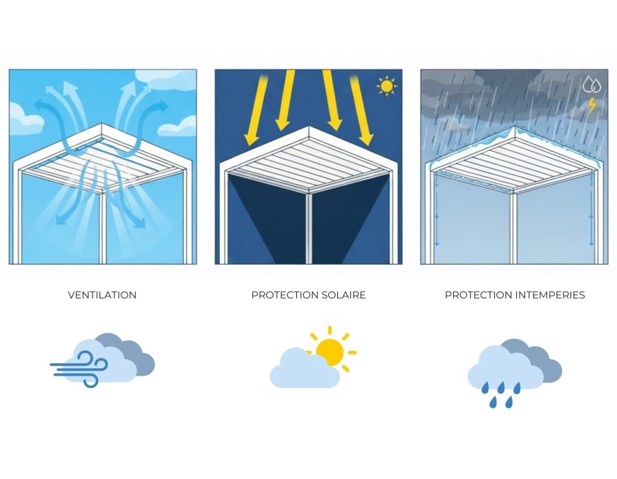 orientation des lames